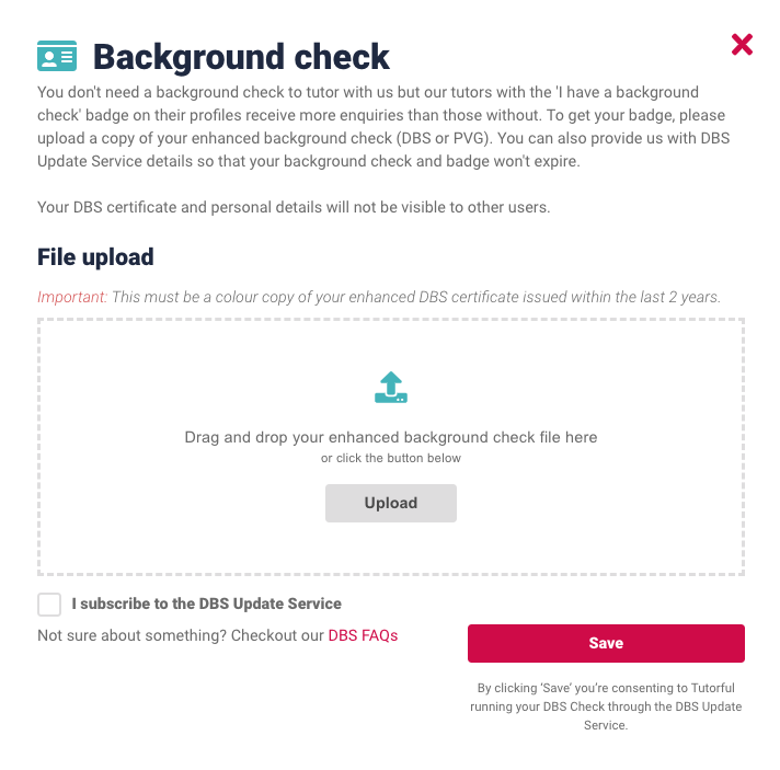 what does an enhanced dbs check show